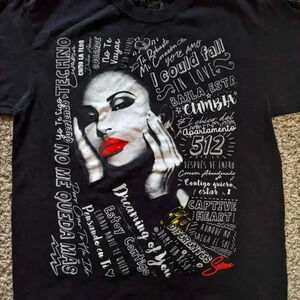 Selena Quintanilla Official Merchandise Greatest Hits T-Shirt Size M
